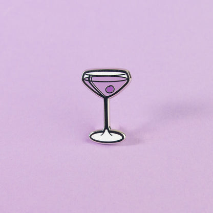 Aviation Cocktail Pin