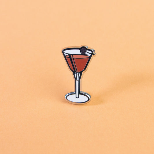 Manhattan Cocktail Pin